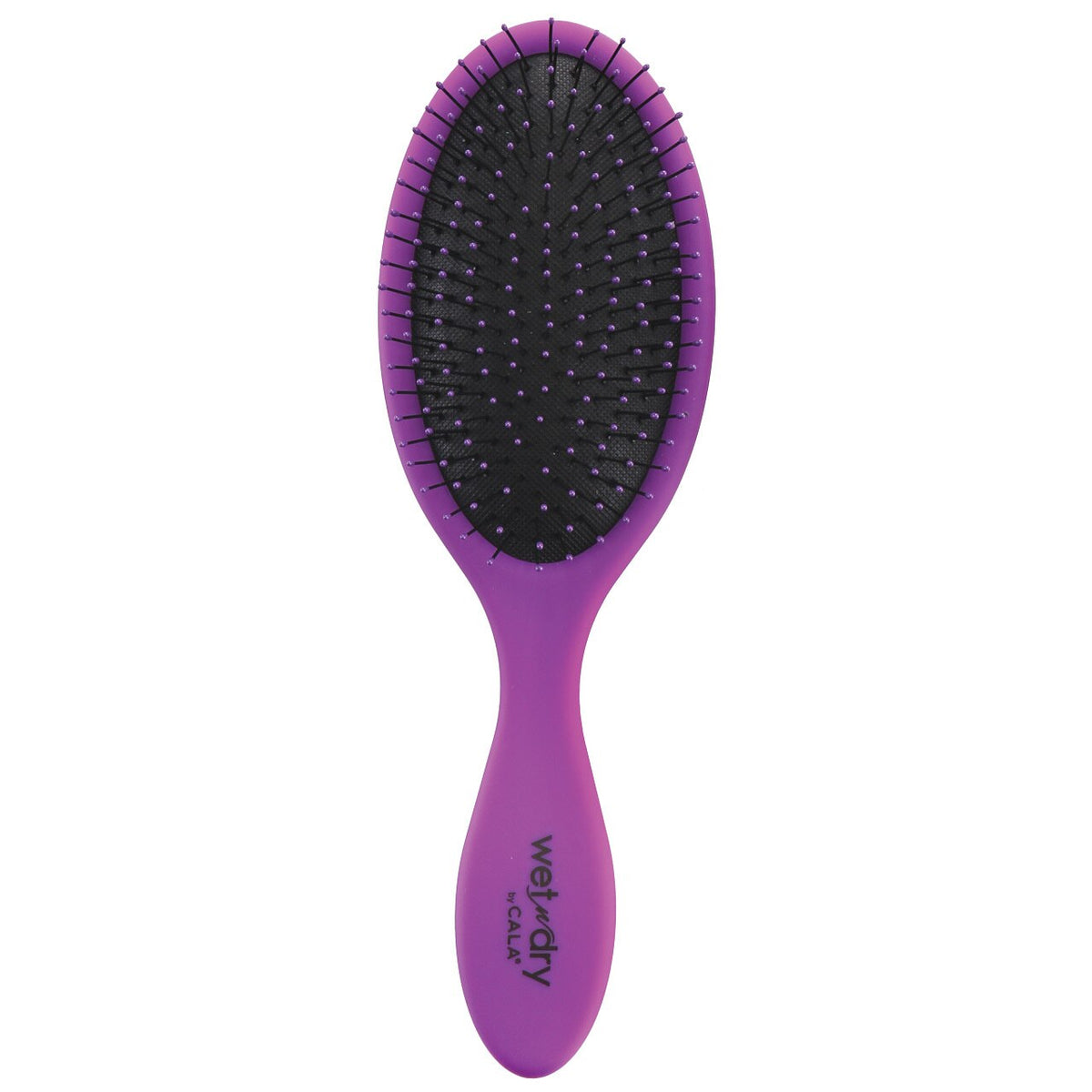 CALA Wet-N-Dry Detangling hair brush (Purple) - ADDROS.COM
